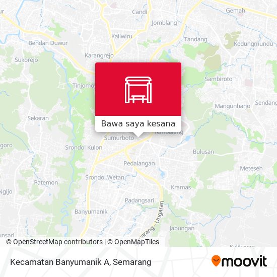 Peta Kecamatan Banyumanik A