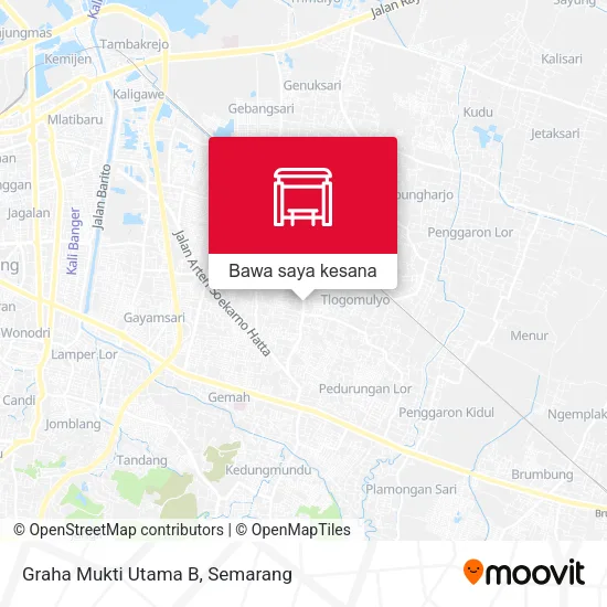 Peta Graha Mukti Utama B