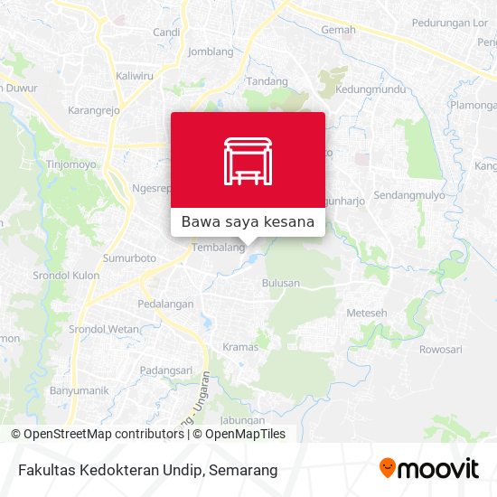 Peta Fakultas Kedokteran Undip