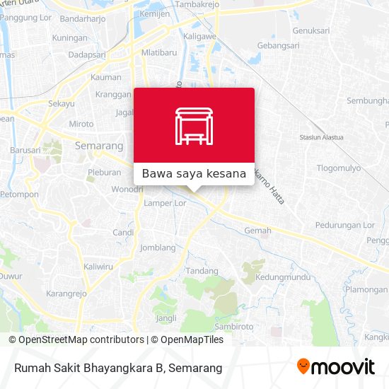 Peta Rumah Sakit Bhayangkara B