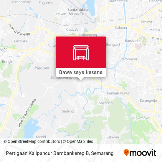 Peta Pertigaan Kalipancur Bambankerep B