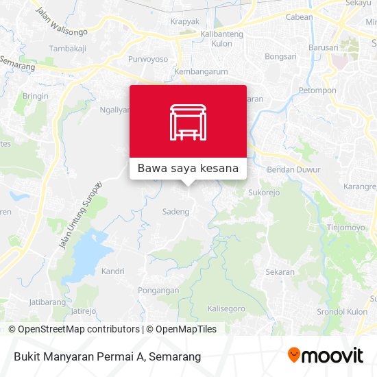 Peta Bukit Manyaran Permai A