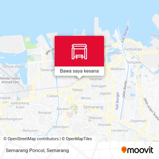 Peta Semarang Poncol