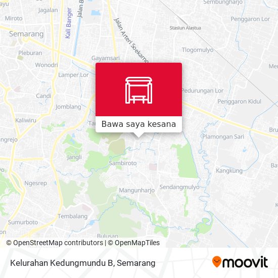 Peta Kelurahan Kedungmundu B