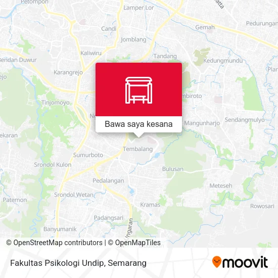 Peta Fakultas Psikologi Undip
