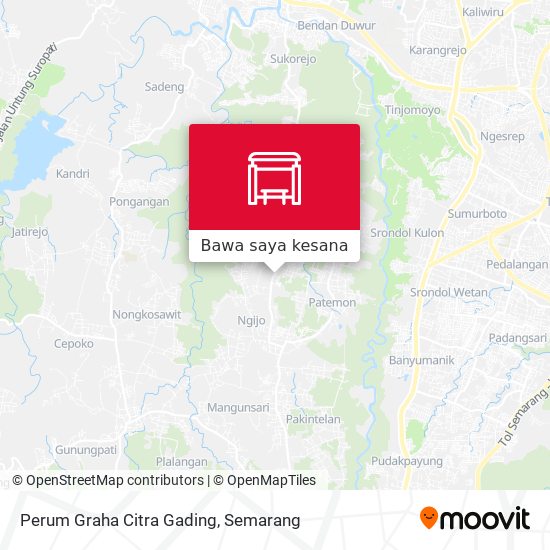Peta Perum Graha Citra Gading