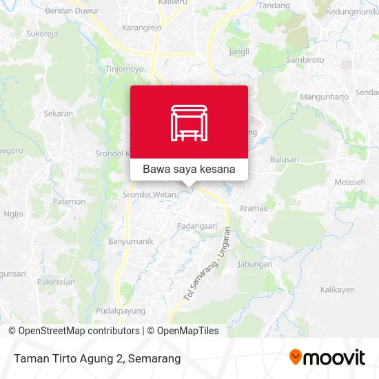 Peta Taman Tirto Agung 2