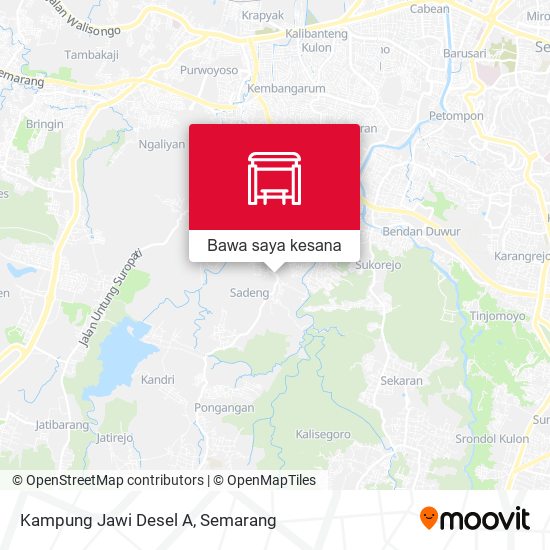 Peta Kampung Jawi Desel A