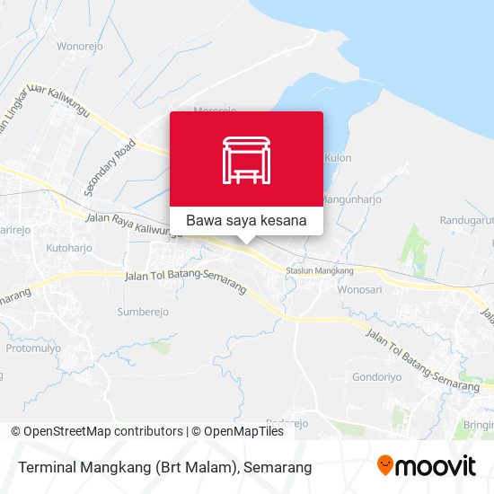 Peta Terminal Mangkang (Brt Malam)