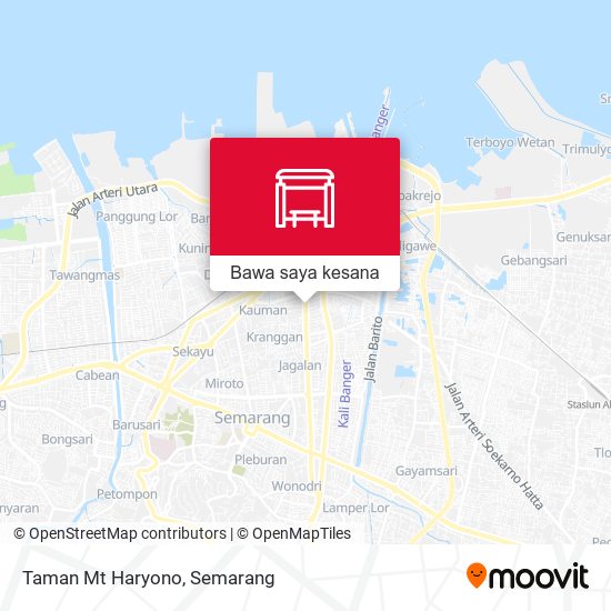 Peta Taman Mt Haryono