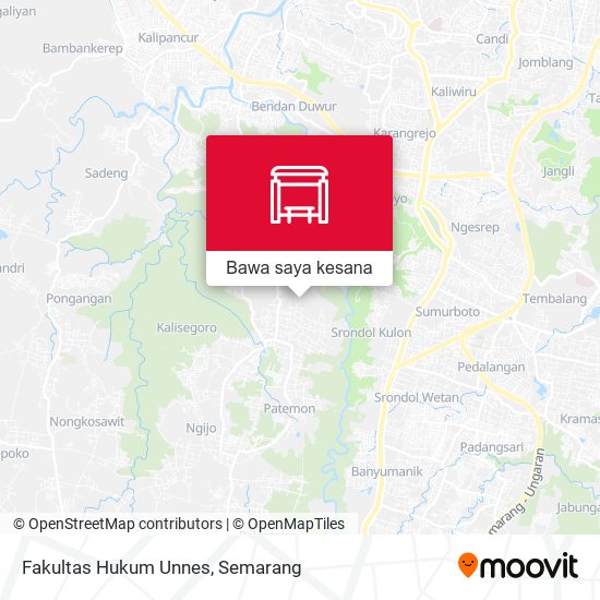 Peta Fakultas Hukum Unnes