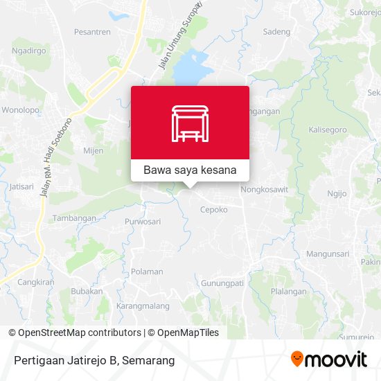 Peta Pertigaan Jatirejo B