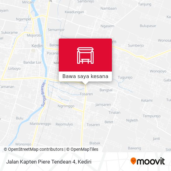 Peta Jalan Kapten Piere Tendean 4