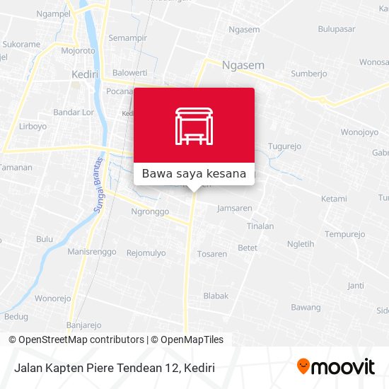 Peta Jalan Kapten Piere Tendean 12