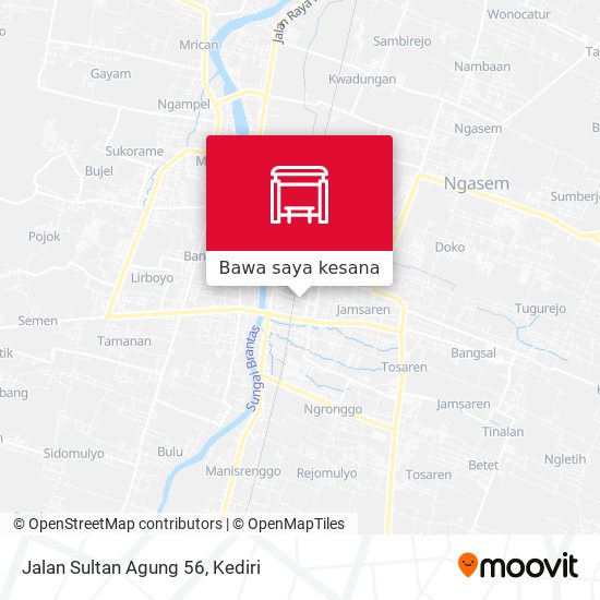 Peta Jalan Sultan Agung 56