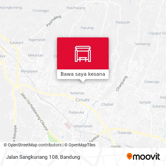 Peta Jalan Sangkuriang 108
