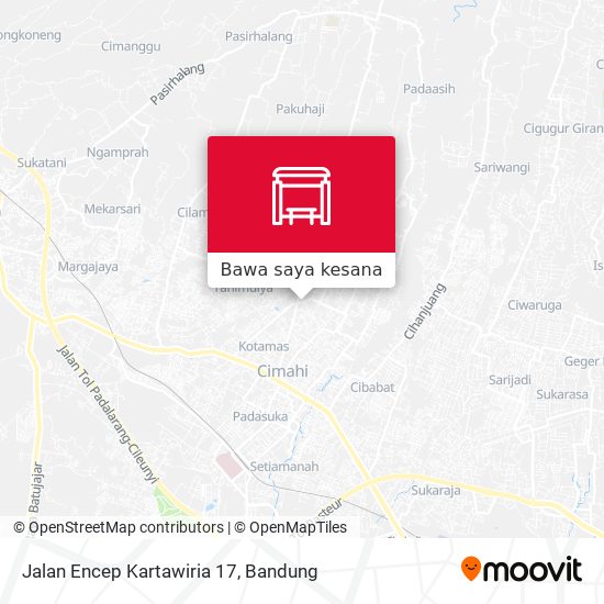 Peta Jalan Encep Kartawiria 17