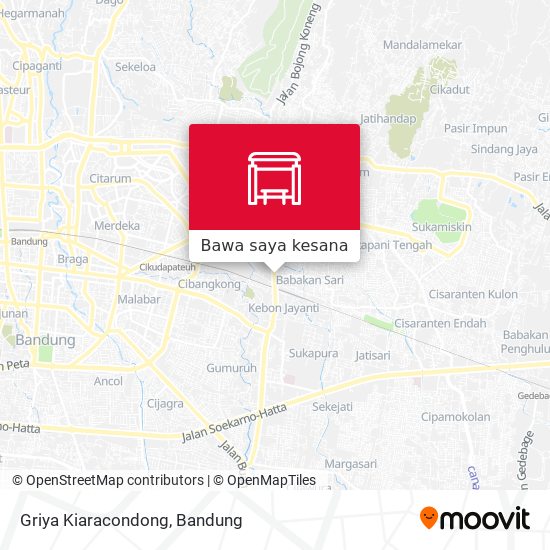 Peta Griya Kiaracondong