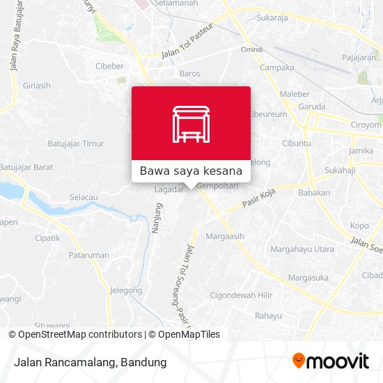 Peta Jalan Rancamalang