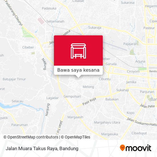 Peta Jalan Muara Takus Raya