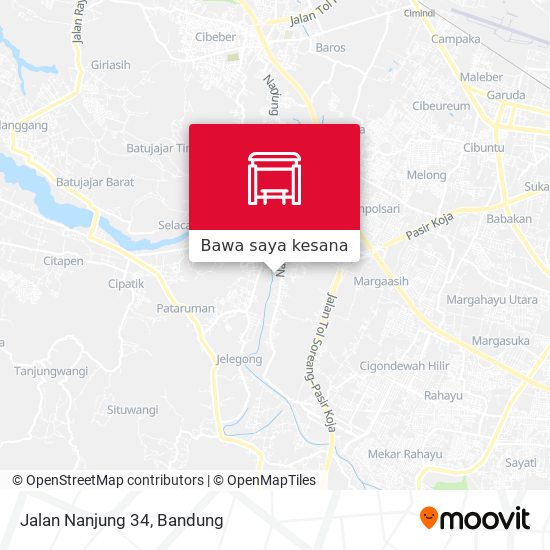 Peta Jalan Nanjung 34