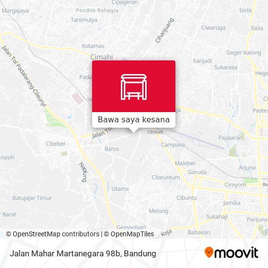 Peta Jalan Mahar Martanegara 98b