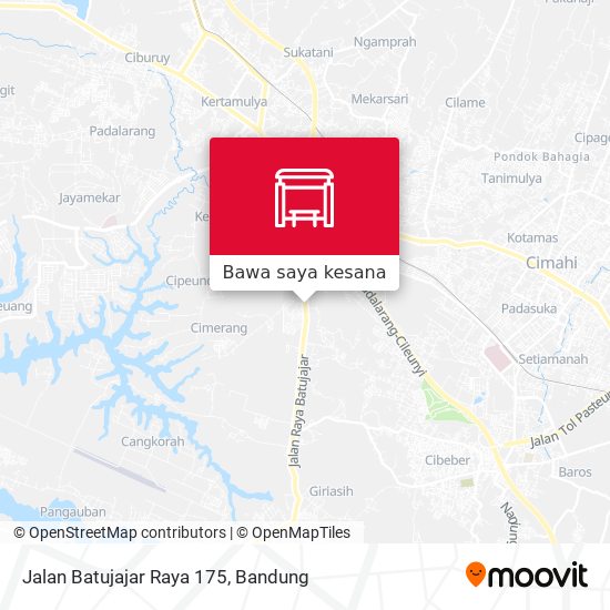 Peta Jalan Batujajar Raya 175