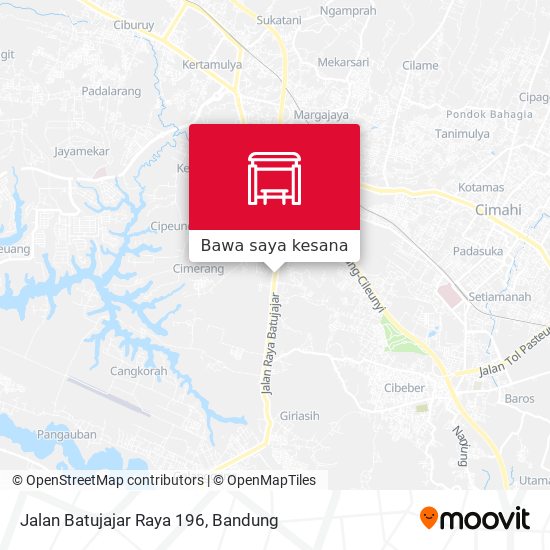 Peta Jalan Batujajar Raya 196