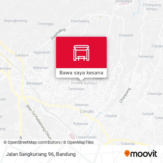 Peta Jalan Sangkuriang 96