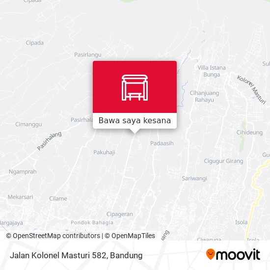 Peta Jalan Kolonel Masturi 582