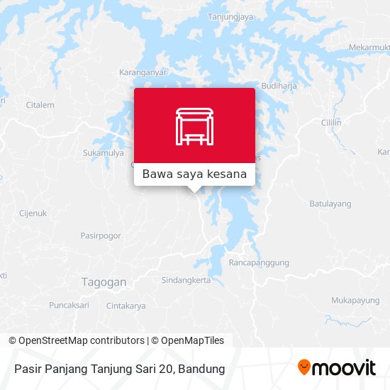 Peta Pasir Panjang Tanjung Sari 20