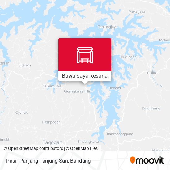 Peta Pasir Panjang Tanjung Sari