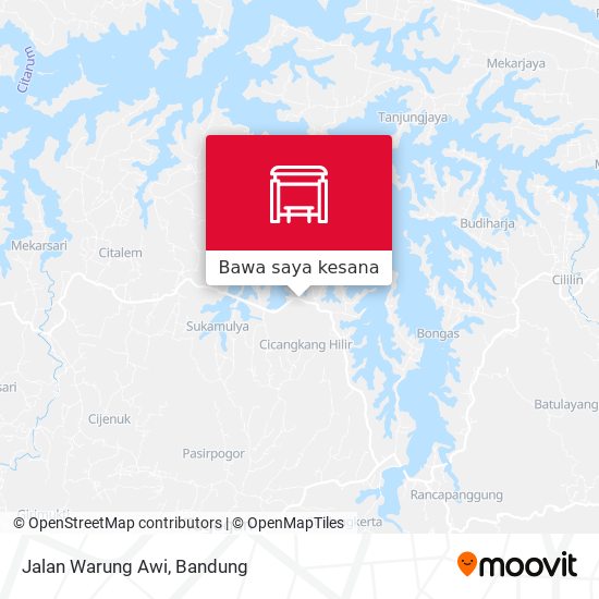 Peta Jalan Warung Awi