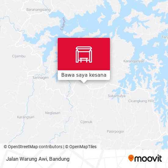 Peta Jalan Warung Awi