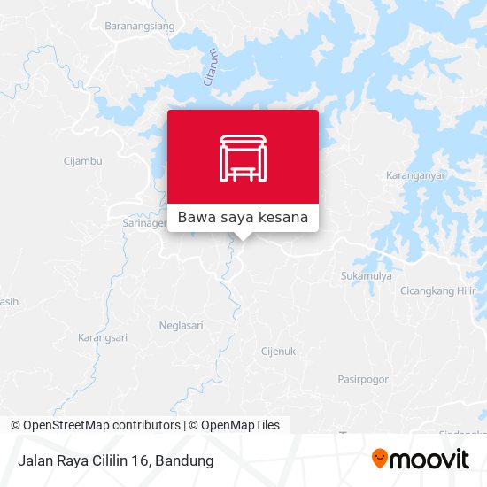 Peta Jalan Raya Cililin 16