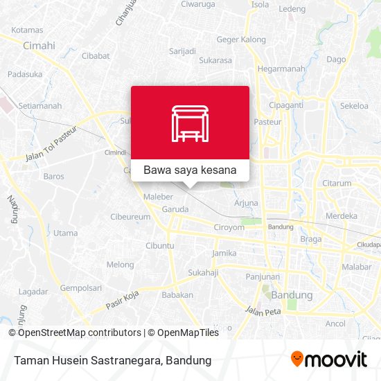 Peta Taman Husein Sastranegara