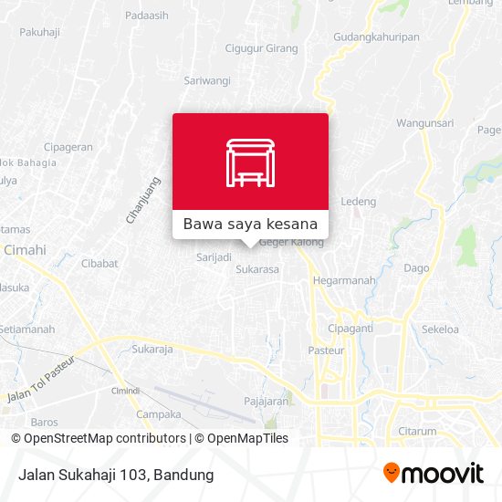 Peta Jalan Sukahaji 103