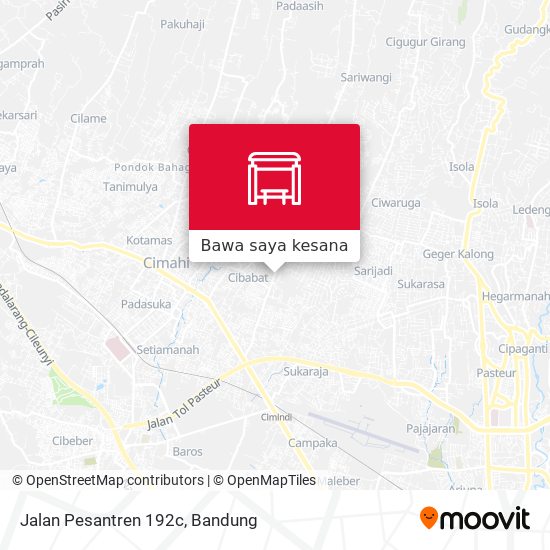 Peta Jalan Pesantren 192c