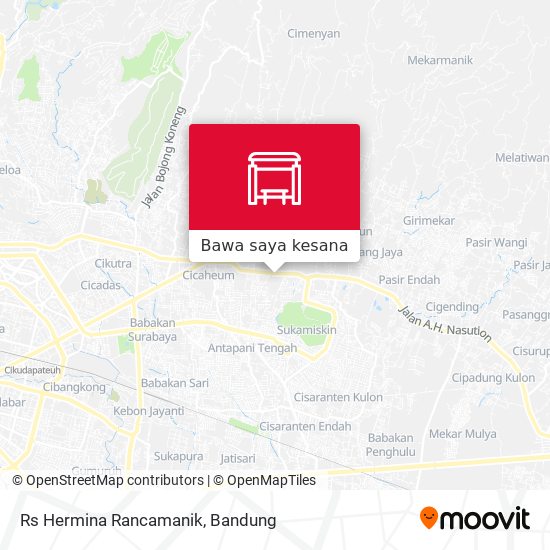 Peta Rs Hermina Rancamanik