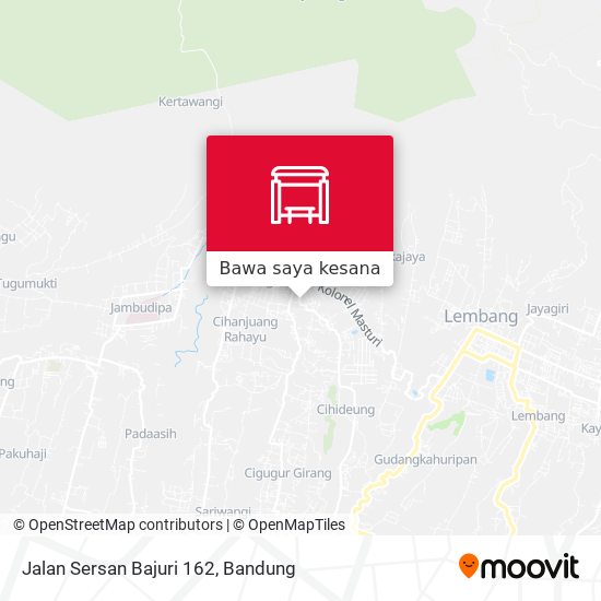 Peta Jalan Sersan Bajuri 162