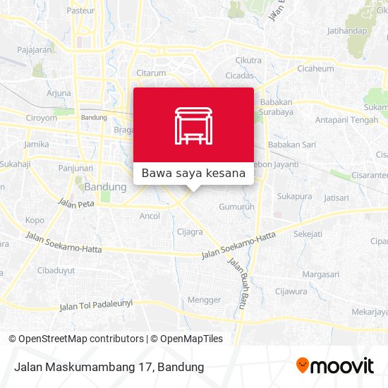 Peta Jalan Maskumambang 17