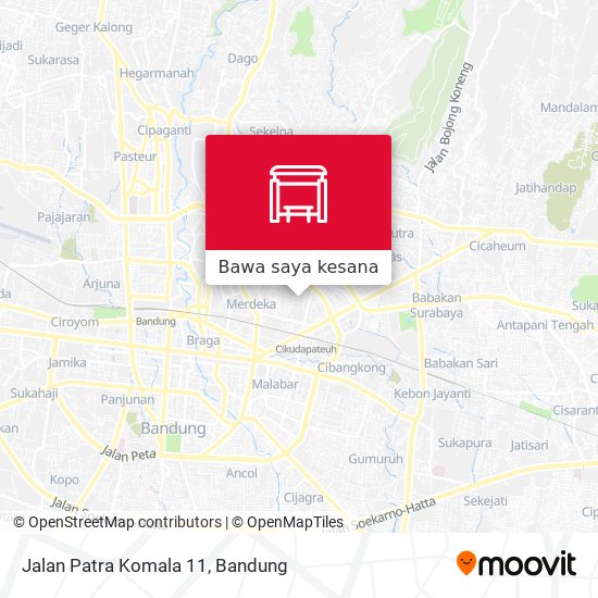 Peta Jalan Patra Komala 11