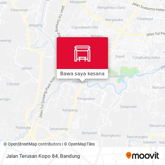 Peta Jalan Terusan Kopo 84