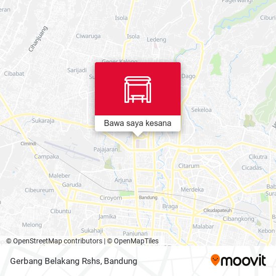 Peta Gerbang Belakang Rshs