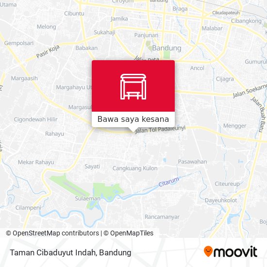 Peta Taman Cibaduyut Indah