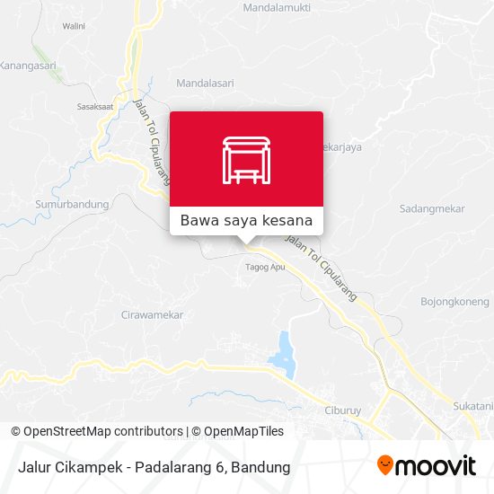 Peta Jalur Cikampek - Padalarang 6