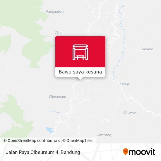 Peta Jalan Raya Cibeureum 4