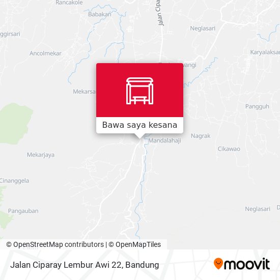 Peta Jalan Ciparay Lembur Awi 22
