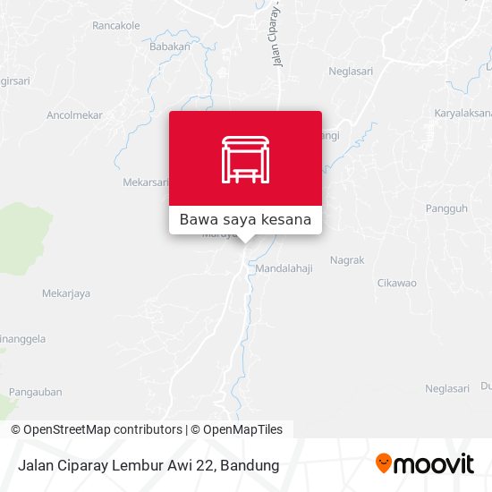 Peta Jalan Ciparay Lembur Awi 22