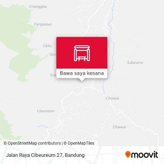Peta Jalan Raya Cibeureum 27